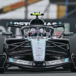 Kimi Antonelli lidera o GP da China de F1 2026 — Foto: Hector Retamal/AFP