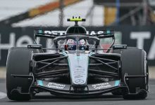 Kimi Antonelli lidera o GP da China de F1 2026 — Foto: Hector Retamal/AFP