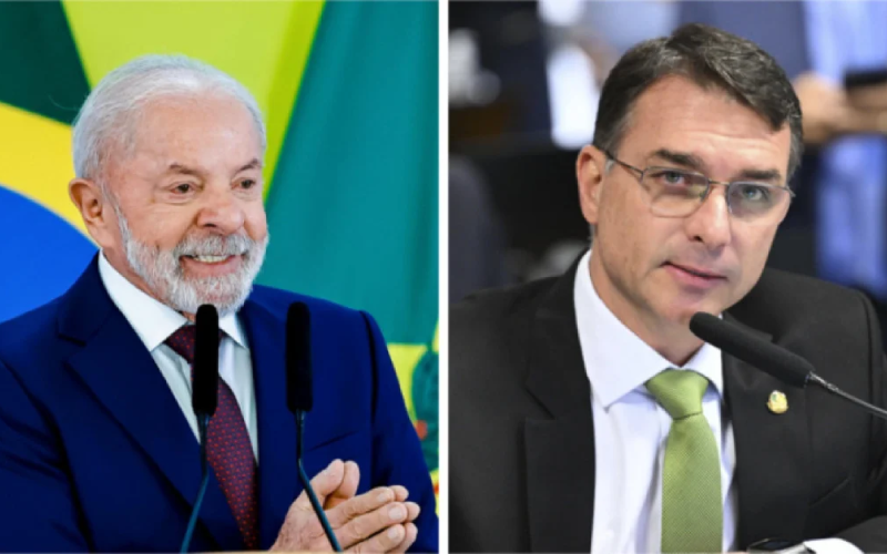 Datafolha: Lula tem 46% e Flávio Bolsonaro 43% das intenções