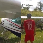 O monomotor caiu na tarde desta sexta-feira (27) (Imagens: Fato Regional)