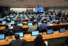 Reunião da CCJ da Câmara — Foto: Divulgação/Pablo Valadares/Câmara