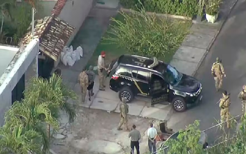 Operação da PF contra transações ilegais de mais de R$ 1,6 bilhão prende MC Ryan SP e Poze do Rodo — Foto: Reprodução / TV Globo