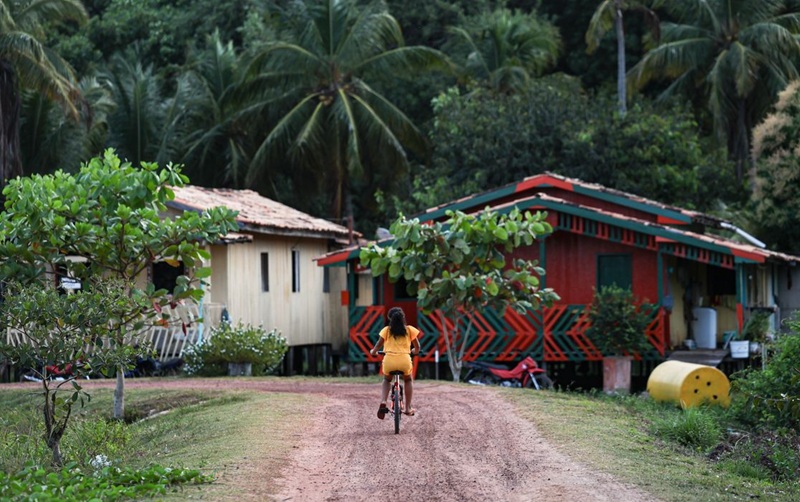 Soure (PA), 13/10/2025 -Comunidade Cajuuna, em Soure, Ilha de Marajó. aguarda emancipação. Foto: Marcelo Camargo/Agência Brasil