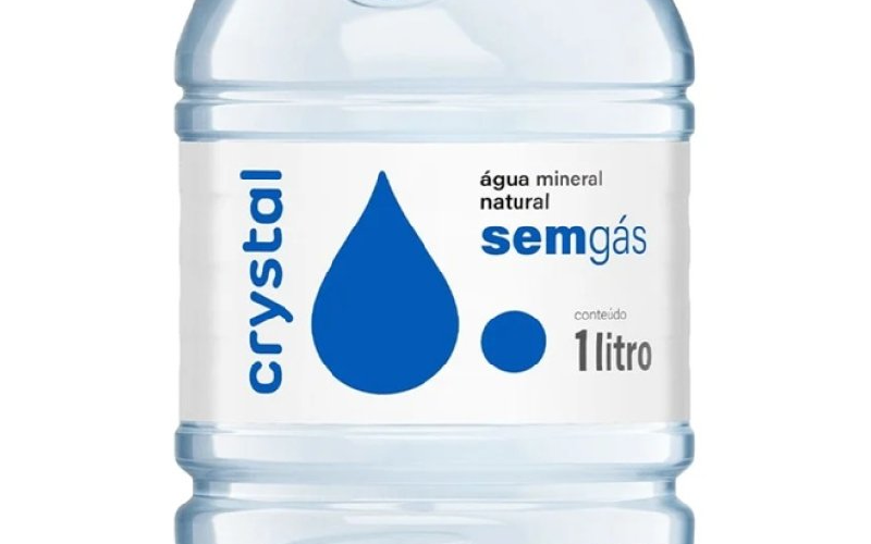URGENTE: Anvisa determina recolhimento de lote de água mineral Crystal por contaminação por bactéria