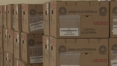 Urnas começaram a chegar em Santarém — Foto_ Reprodução_TV Tapajós