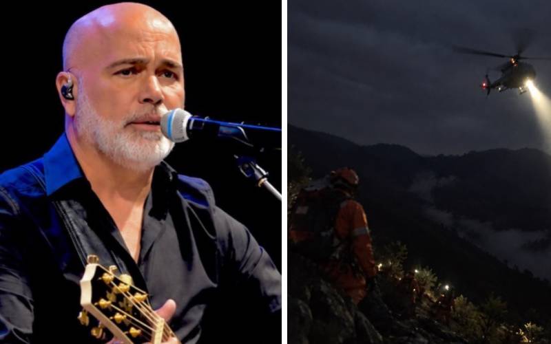 Helicóptero com cantor Rick desaparece em Santa Catarina; buscas entram pela noite