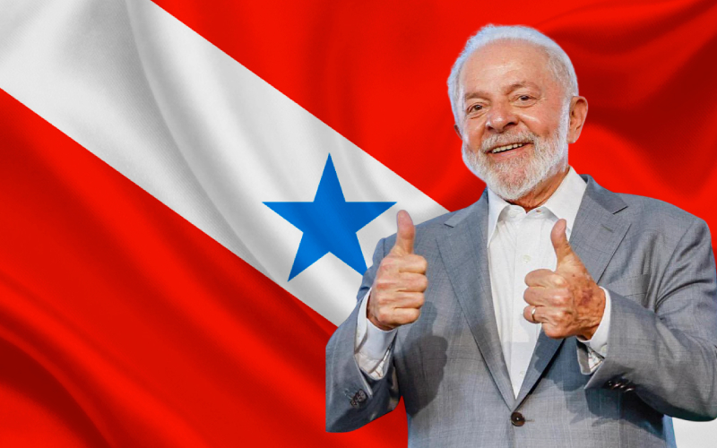 Lula vence no Pará com 55,01%, contra 44,99% de Flávio Bolsonaro